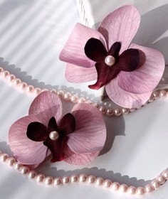 تصویر گیره انبری طرح ارکیده 