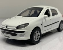 تصویر پژو 206 - سفید Peugeot 206