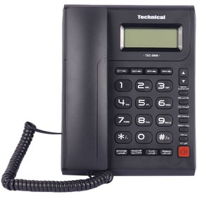 تصویر گوشی تلفن تکنیکال مدل TEC-5849 ا Technical TEC-5849 Phone Technical TEC-5849 Phone