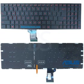 تصویر کیبورد لپ تاپ ASUS ROG G502 / G502V 