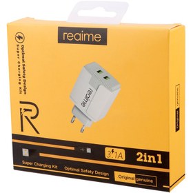 تصویر شارژر دیواری فست شارژ Realme R306HY-23 3.1A 15.5W + کابل تایپ سی Realme R306HY-23 3.1A 15.5W Wall Charger With Type-C Cable