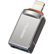 تصویر مبدل USB به لایتنینگ مک دودو مدل OT-8600 Deep Gray 