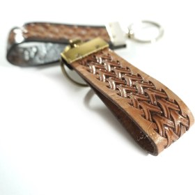 تصویر جا کلیدی چرم مدل برگیس 