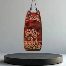 تصویر آویز گربه 