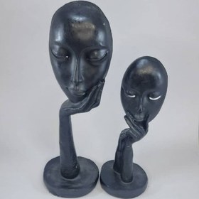 تصویر تندیس رخ مشکی 