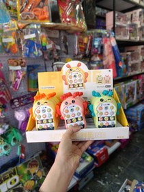 تصویر موبایل زنبوری دندونی دار - گلبهی 