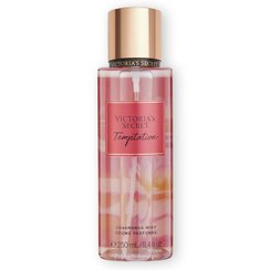 تصویر بادی اسپلش زنانه سکرت مدل Temptation حجم ۲۵۰ میل با رایحه شیرین 