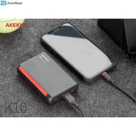 تصویر شارژر همراه AKEKIO مدل K10 AKEKIO K10 10000mAh Power Bank