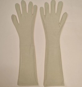 تصویر دستکش زنانه نخ استریچ بلند سیلکا 