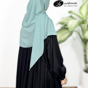 تصویر روسری کرپ حریر 