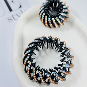 تصویر کلیپس آکاردویی (چنگکی) - سفید 