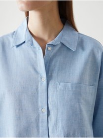 تصویر گونی کتان بزرگ از جنس مخلوط برای زنان | LC Waikiki | 904830299 | اورجینال 