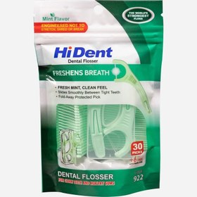 تصویر نخ دندان دسته دار 36 عددی 