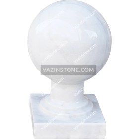 تصویر گوی سنگی با پایه 