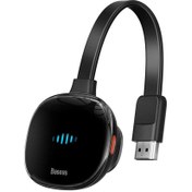 تصویر دانگل وای فای HDMI بیسوس Baseus Meteorite Shimmer Wireless Display Adapter CATPQ-A01 