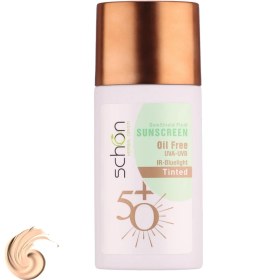 تصویر فلوئید ضد آفتاب SPF50 رنگی شون مناسب انواع پوست‌ حجم 50 میلی لیتر 