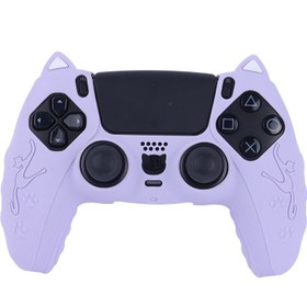 تصویر روکش دسته بازی PS5 طرح گربه ای PS5 Controller Cover