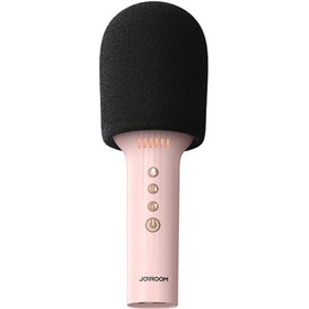 تصویر میکروفون بی‌سیم جویروم JOYROOM Handheld Microphone with Speaker JR-MC5 