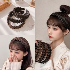 تصویر تل مو گیسبافت پهن 