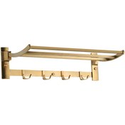 تصویر رخت آویز حمام پیسو مدل KH-50-SSG کن مدل 405817 