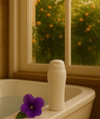 تصویر . شامپو گیاهی ختمی و گل بنفشه | مناسب موهای معمولی و پوست حساس 