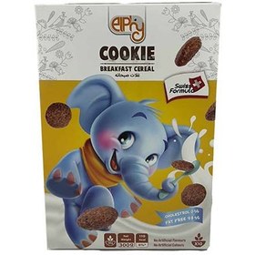 تصویر غلات صبحانه کوکي 300 گ الفي 