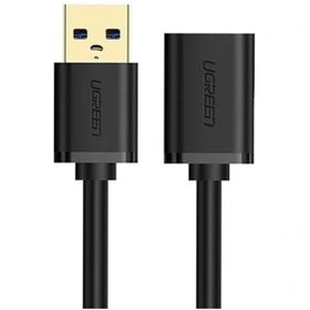 تصویر کابل افزایش طول 3 متری USB 3.0 یوگرین مدل US129 ا Ugreen US129 usb 3.0 a male to female flat 3M cable Ugreen US129 usb 3.0 a male to female flat 3M cable