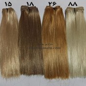 تصویر موی عروسک سی سانت صاف گیسو 