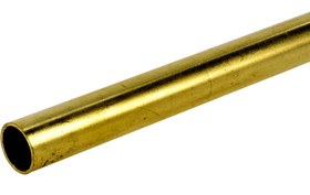 تصویر لوله برنجی 14 میل - 1 میلیمتر Brass tube 14 mm