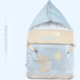 تصویر كیسه خواب زیپ دار LOVELY BEAR رز برن Rose Born Lovely Bear Zippered Sleeping Bag