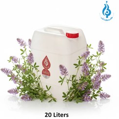 تصویر عرق یونجه خالص گالنی ۲۰ لیتری لباب English Name: Alfalfa Hydrosol – Pure Gallon 20L Scientific Name: Medicago sativa