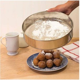 تصویر الک آرد استیل 4 عددی 