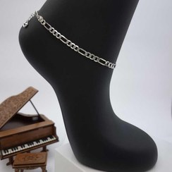 تصویر پابند دخترانه زنانه ژوپینگ طرح فیگارو طلایی سیلور کد65-2005 xuping anklet jewlery