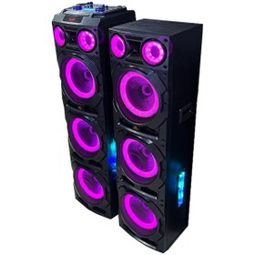 تصویر باند و اسپیکر جی بی ال پارتی باکس مدل JBL Party box 3700 JBL party box band and speaker model JBL Party box 3700