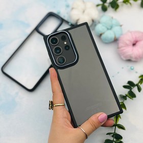 تصویر قاب گوشی سامسونگ New Skin اورجینال متال دور سیلیکونی شفاف مشکی Galaxy A34 / A02S / A03S / A72 / A73 / A33 / A32 4G / A23 / A22 4G / M32 4G / A20S / A20 / A30 / A14 / A13 4G / A04 / A04S / A10S / A12 / M12 / M13 5G / M53 / F13 / F23 / S21 FE / S21 Ultra / S22 Ultra / S23 Ultra کد 48583 