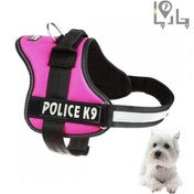 تصویر قلاده پلیسی سگ سایز L و XL و 2XL و S و XS 