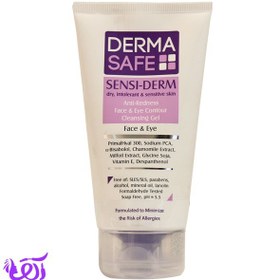 تصویر ژل شستشو درماسیف مدل SENSI-DERM مناسب پوست خشک حجم 150 ML 