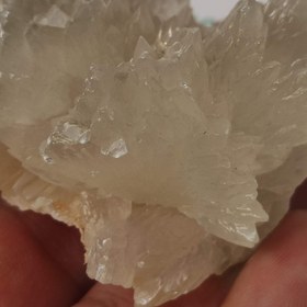 تصویر سنگ کلسیت برگی سفید 