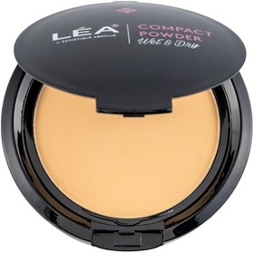 تصویر پنکک فشرده بادوام وزن 15 گرم لئا 404 Lea Compact Powder 15 g