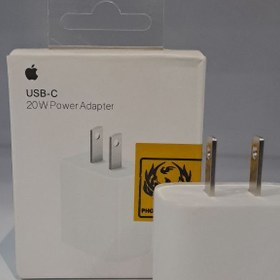 تصویر کلگی ایفون 18w - سفید 18w Power Adapter