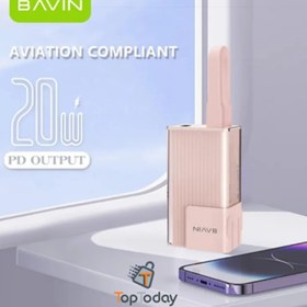 تصویر پاوربانک 10000 باوین Bavin PC1100S توان 20 وات 