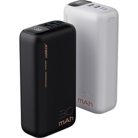 تصویر پاور بانک فست شارژ JP297 با ظرفیت 30000mAh JOWAY FAST CHARGING 30000mAh POWER BANK JP297