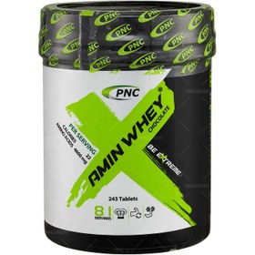 تصویر قرص پی ان سی مدل آمینو وی 4600 تعداد 243 عدد PNC Amino Whey 4600 243 Tabs