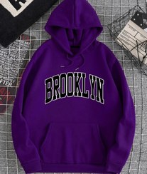 تصویر هودی بنفش دخترانه و‌ پسرانه purple hoodie