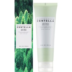 تصویر فوم شستشوی صورت مادگاسکار سنتلا و عصاره چای اسکین 1004 SKIN 1004 Madagascar Centella Tea-trica BHA Foam