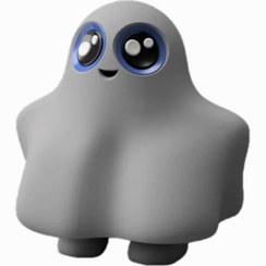 تصویر دکوری مدل روح کیوت هالووین 