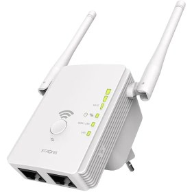 تصویر وای فای ریپیتر و تقویت کننده اکسس پوینت strong WLAN Repeater 300 v2 