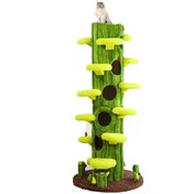 تصویر خانه درختی گربه طرح درخت 