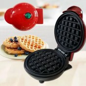تصویر وافل ساز مینی مدل JP-555 با بدنه پلاستیکی 
