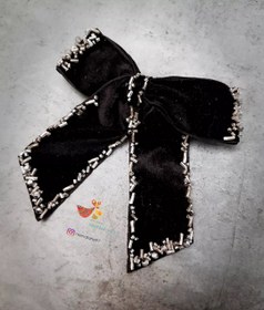 تصویر گیره پاپیون کار شده 